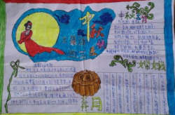 中秋节手抄报内容100字,传统习俗与文化传承