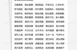 小学成语大全6000个,6000个小学成语详解与运用